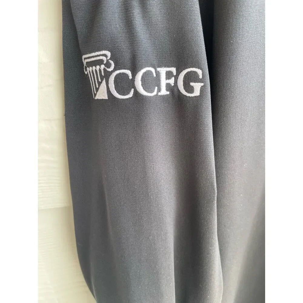 Under Armour black 3/4 zip pullover with CCFG logos 2XL - Picture 5 of 8